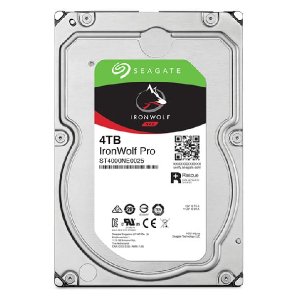 Seagate IronWolf Pro ST4000NT001 disque dur 3.5" 4 To 4 TB, SATA 6Gb/s, 26.11 x 101.85 x 146.99 mm, 650 g (ST4000NT001) — image 4
