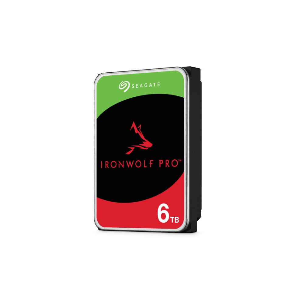 Seagate IronWolf Pro ST6000NT001 disque dur 3.5" 6 To 6 TB, SATA 6Gb/s, 26.11 x 101.85 x 146.99 mm, 716 g  (ST6000NT001)