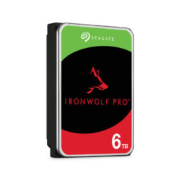 Seagate IronWolf Pro ST6000NT001 disque dur 3.5" 6 To 6 TB, SATA 6Gb/s, 26.11 x 101.85 x 146.99 mm, 716 g  (ST6000NT001)