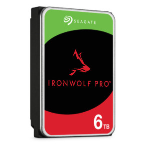 Seagate IronWolf Pro ST6000NT001 disque dur 3.5" 6 To 6 TB, SATA 6Gb/s, 26.11 x 101.85 x 146.99 mm, 716 g  (ST6000NT001)