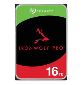 Seagate IronWolf Pro ST16000NT001 disque dur 3.5" 16 To 16 TB, SATA 6Gb/s, 26.11 x 101.85 x 146.99 mm, 670 g  (ST16000NT001)