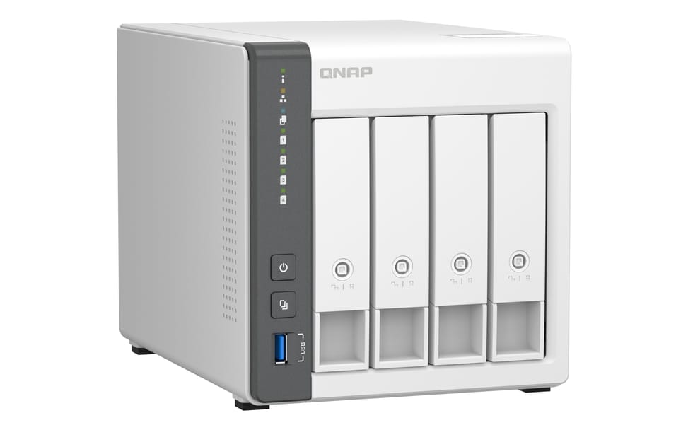 QNAP TS-433 NAS Tower Ethernet/LAN Cortex-A55 (TS-433-4G) — image 3