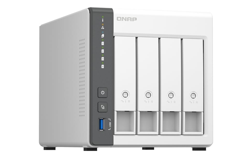 QNAP TS-433 NAS Tower Ethernet/LAN Cortex-A55 (TS-433-4G) — image 4