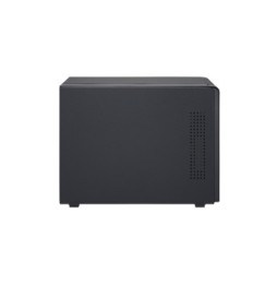 QNAP TR-004 Boîtier de disques de stockage Boîtier disque dur/SSD Noir 2.5/3.5" (TR-004)