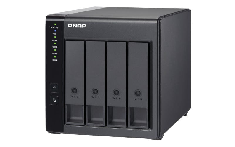 QNAP TR-004 Boîtier de disques de stockage Boîtier disque dur/SSD Noir 2.5/3.5" (TR-004) — image 10