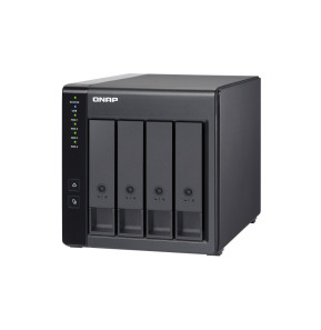 QNAP TR-004 Boîtier de disques de stockage Boîtier disque dur/SSD Noir 2.5/3.5" (TR-004)