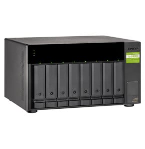 QNAP TL-D800C Boîtier de disques de stockage Boîtier disque dur/SSD Noir, Gris 2.5/3.5" (TL-D800C)