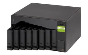 QNAP TL-D800C Boîtier de disques de stockage Boîtier disque dur/SSD Noir, Gris 2.5/3.5" (TL-D800C) — image 7