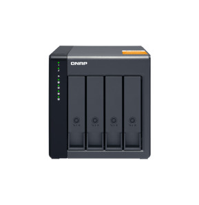 QNAP TL-D400S Boîtier de disques de stockage Boîtier disque dur/SSD Noir, Gris 2.5/3.5" (TL-D400S)
