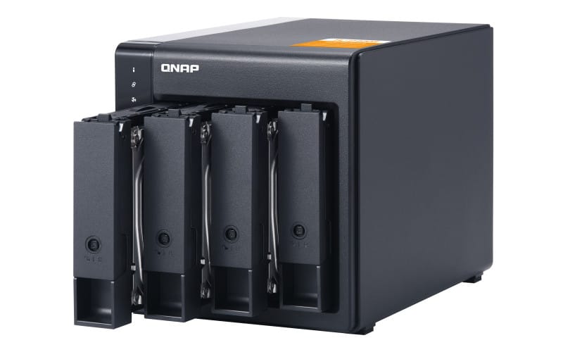 QNAP TL-D400S Boîtier de disques de stockage Boîtier disque dur/SSD Noir, Gris 2.5/3.5" (TL-D400S) — image 4