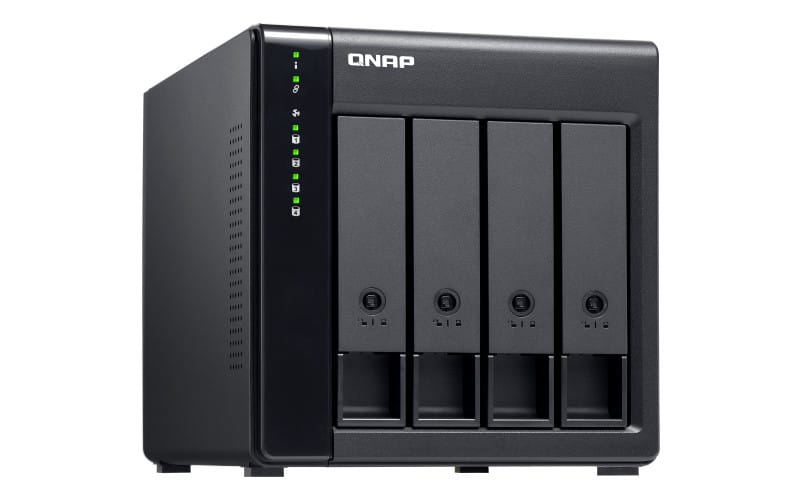 QNAP TL-D400S Boîtier de disques de stockage Boîtier disque dur/SSD Noir, Gris 2.5/3.5" (TL-D400S) — image 6