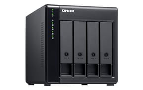 QNAP TL-D400S Boîtier de disques de stockage Boîtier disque dur/SSD Noir, Gris 2.5/3.5" (TL-D400S) — image 6