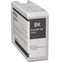 SJIC36P(K): Ink cartridge for ColorWorks C6500/C6000 noir (C13T44C140)