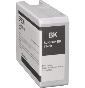 SJIC36P(K): Ink cartridge for ColorWorks C6500/C6000 noir (C13T44C140)