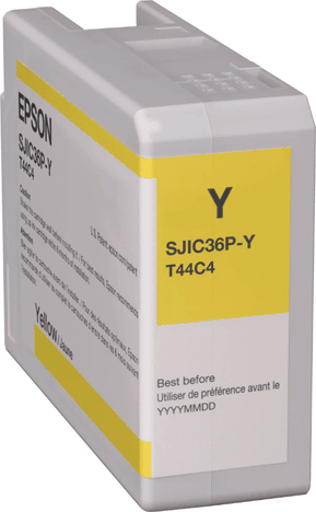SJIC36P(Y): Ink cartridge for ColorWorks C6500/C6000 jaune (C13T44C440)