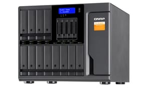 QNAP TL-D1600S Boîtier de disques de stockage Boîtier disque dur/SSD Noir, Gris 2.5/3.5" (TL-D1600S)