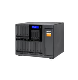 QNAP TL-D1600S Boîtier de disques de stockage Boîtier disque dur/SSD Noir, Gris 2.5/3.5" (TL-D1600S)