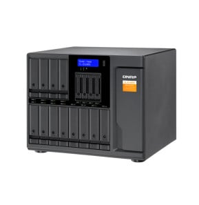 QNAP TL-D1600S Boîtier de disques de stockage Boîtier disque dur/SSD Noir, Gris 2.5/3.5" (TL-D1600S)