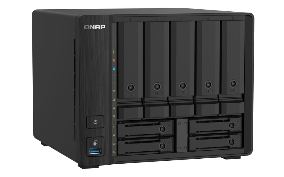 QNAP TS-932PX NAS Tower Ethernet/LAN Noir Alpine AL-324 (TS-932PX-4G) — image 3