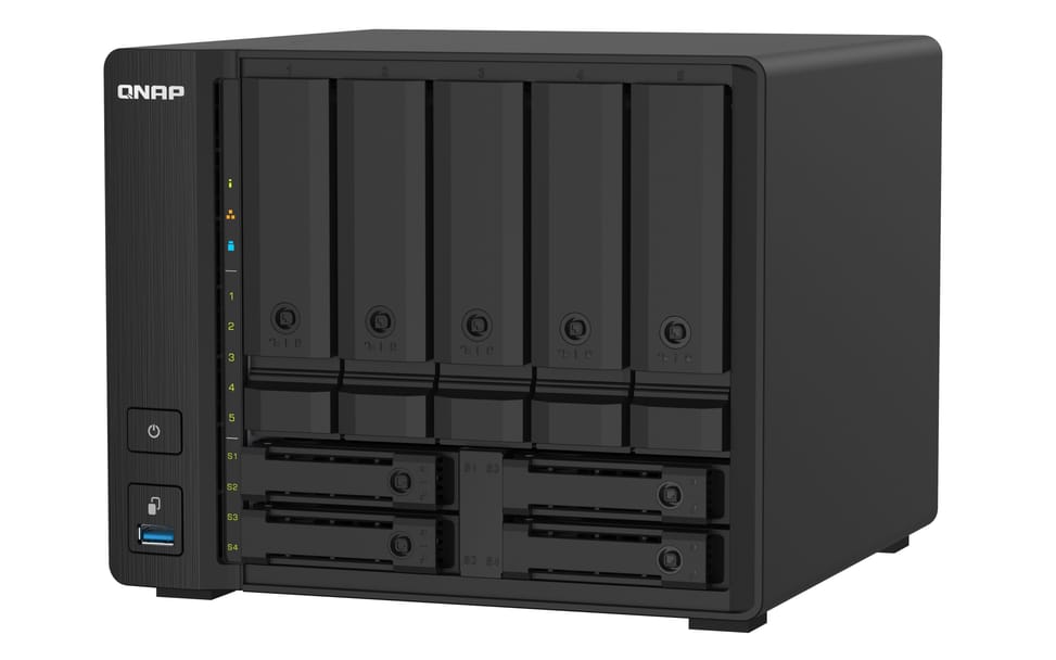QNAP TS-932PX NAS Tower Ethernet/LAN Noir Alpine AL-324 (TS-932PX-4G) — image 5