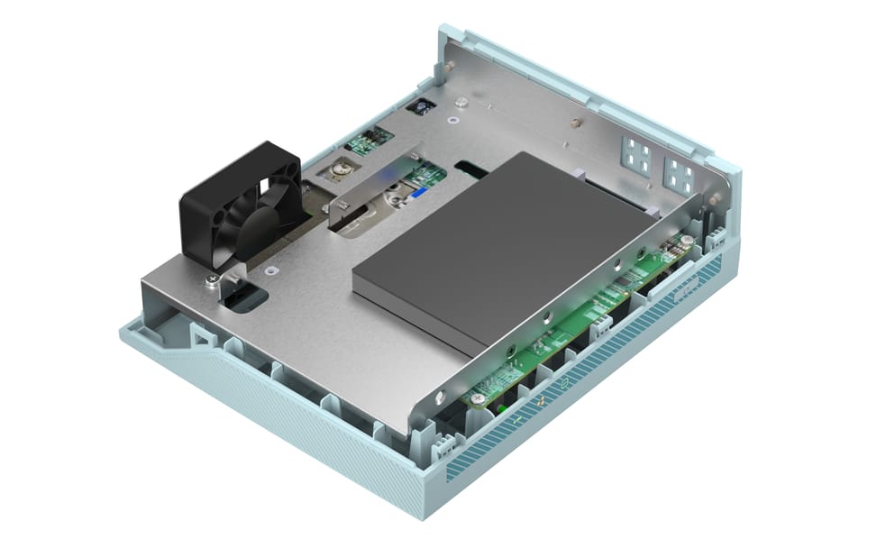 QNAP TS-130 serveur de stockage NAS Tower Ethernet/LAN Blanc RTD1295 (TS-130) — image 6