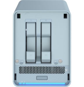 QNAP QMiroPlus-201W NAS Bureau Ethernet/LAN Bleu J4125 (QMIROPLUS-201W)