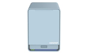 QNAP QMiroPlus-201W NAS Bureau Ethernet/LAN Bleu J4125 (QMIROPLUS-201W) — image 2
