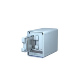 QNAP QMiroPlus-201W NAS Bureau Ethernet/LAN Bleu J4125 (QMIROPLUS-201W)