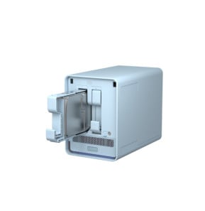 QNAP QMiroPlus-201W NAS Bureau Ethernet/LAN Bleu J4125 (QMIROPLUS-201W)