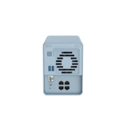 QNAP QMiroPlus-201W NAS Bureau Ethernet/LAN Bleu J4125 (QMIROPLUS-201W)