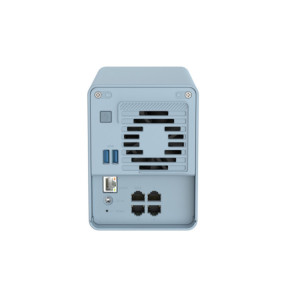 QNAP QMiroPlus-201W NAS Bureau Ethernet/LAN Bleu J4125 (QMIROPLUS-201W)