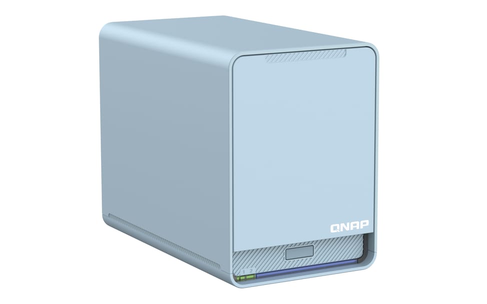 QNAP QMiroPlus-201W NAS Bureau Ethernet/LAN Bleu J4125 (QMIROPLUS-201W) — image 7