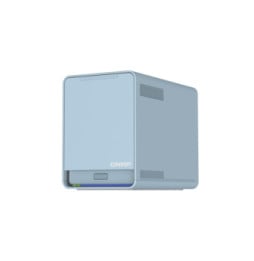 QNAP QMiroPlus-201W NAS Bureau Ethernet/LAN Bleu J4125 (QMIROPLUS-201W)