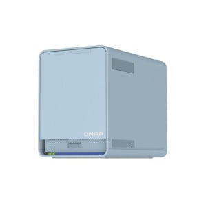 QNAP QMiroPlus-201W NAS Bureau Ethernet/LAN Bleu J4125 (QMIROPLUS-201W)