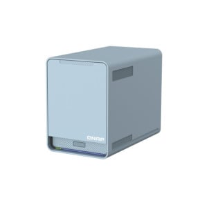 QNAP QMiroPlus-201W NAS Bureau Ethernet/LAN Bleu J4125 (QMIROPLUS-201W)