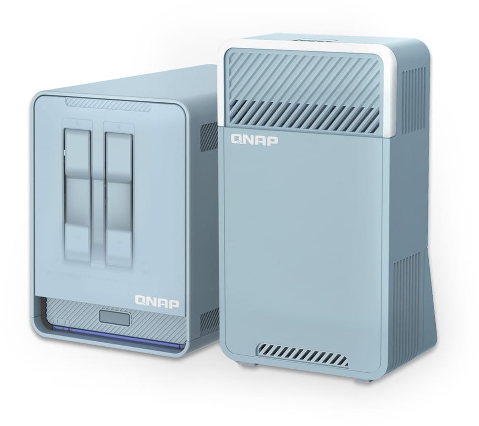 QNAP QMiroPlus-201W NAS Bureau Ethernet/LAN Bleu J4125 (QMIROPLUS-201W) — image 10