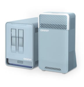 QNAP QMiroPlus-201W NAS Bureau Ethernet/LAN Bleu J4125 (QMIROPLUS-201W)