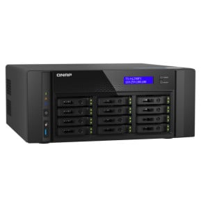 QNAP TS-h1290FX NAS Tower Ethernet/LAN Noir 7232P (TS-H1290FX-7232P-64G)