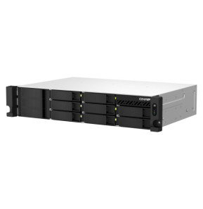 QNAP TS-873AEU-4G serveur de stockage NAS Rack (2 U) Ethernet/LAN Noir V1500B (TS-873AEU-4G)
