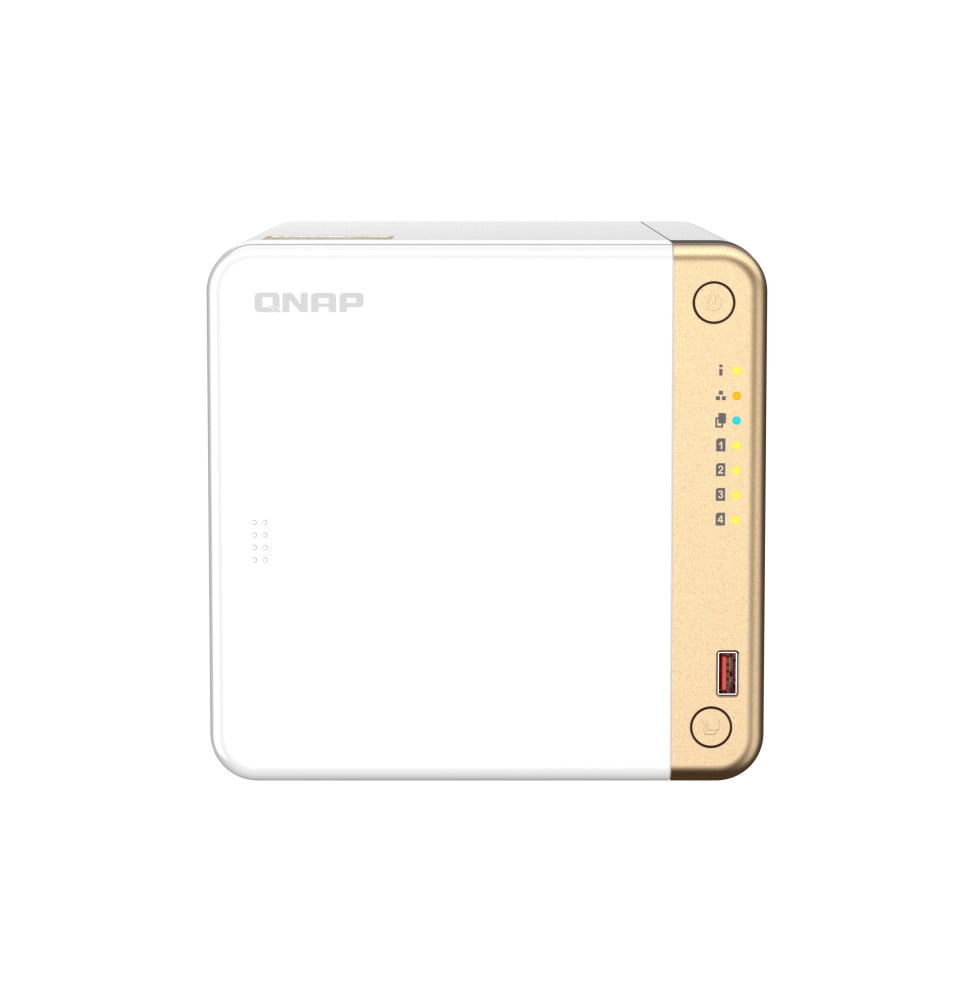 QNAP TS-462-4G serveur de stockage NAS Tower Ethernet/LAN Blanc N4505 (TS-462-4G)