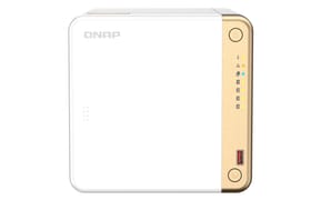 QNAP TS-462-4G serveur de stockage NAS Tower Ethernet/LAN Blanc N4505 (TS-462-4G)