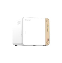 QNAP TS-462-4G serveur de stockage NAS Tower Ethernet/LAN Blanc N4505 (TS-462-4G)