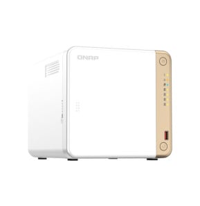 QNAP TS-462-4G serveur de stockage NAS Tower Ethernet/LAN Blanc N4505 (TS-462-4G)