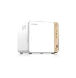 QNAP TS-462-4G serveur de stockage NAS Tower Ethernet/LAN Blanc N4505 (TS-462-4G)
