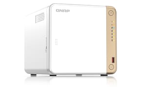 QNAP TS-462-4G serveur de stockage NAS Tower Ethernet/LAN Blanc N4505 (TS-462-4G) — image 3
