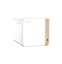 QNAP TS-462-4G serveur de stockage NAS Tower Ethernet/LAN Blanc N4505 (TS-462-4G)
