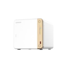 QNAP TS-462-4G serveur de stockage NAS Tower Ethernet/LAN Blanc N4505 (TS-462-4G)