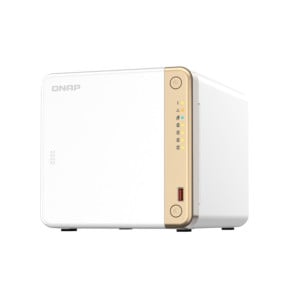 QNAP TS-462-4G serveur de stockage NAS Tower Ethernet/LAN Blanc N4505 (TS-462-4G)