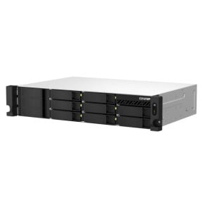 QNAP TS-864EU-8G serveur de stockage NAS Rack (2 U) Ethernet/LAN Noir (TS-864EU-8G)