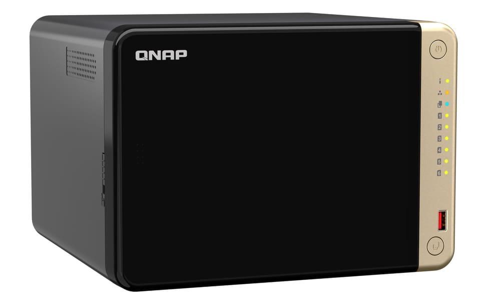 QNAP TS-664 NAS Tower Ethernet/LAN Noir N5095 (TS-664-8G) — image 3